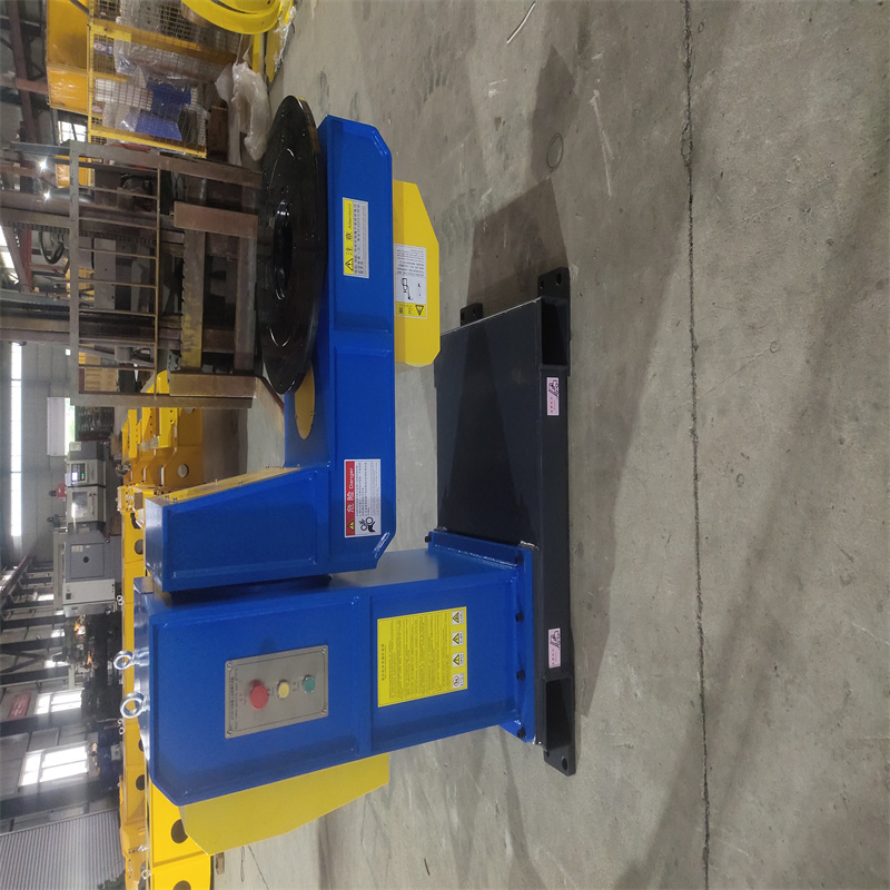 2-Axis L-Type Servo Positioner Controlled by Robot for Batch Welding of Metal Parts