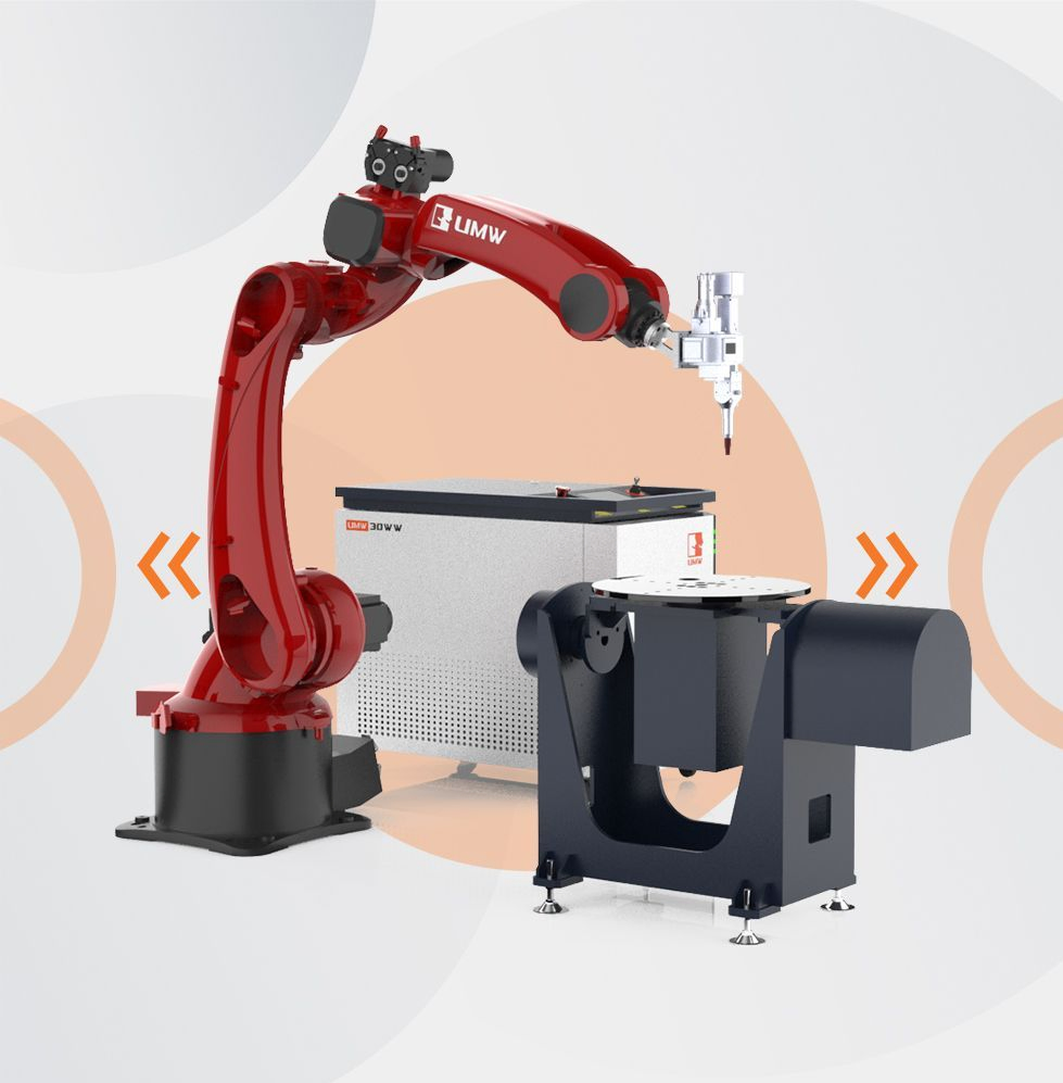 Welding Cobot on Bench 6th Axis Industrial Robotic Automation for Automobile Manufacturing