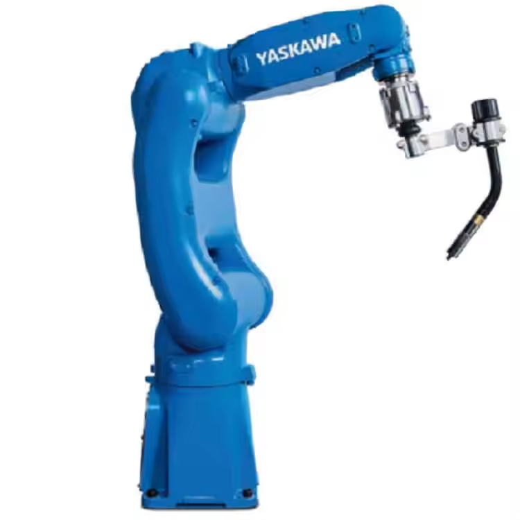 Yaskawa Welding Robotic Arm 6 Axis AR900 With HW Cleaning Station Automated Robotic Welding Solutions