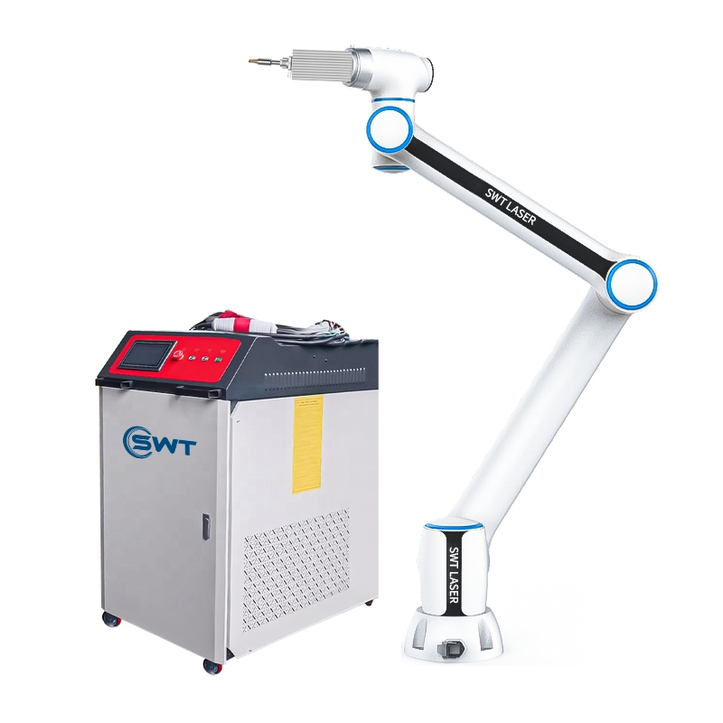 Swt Laser Cutting and Welding 6 Axis Industrial /5 Axis Robot Arm