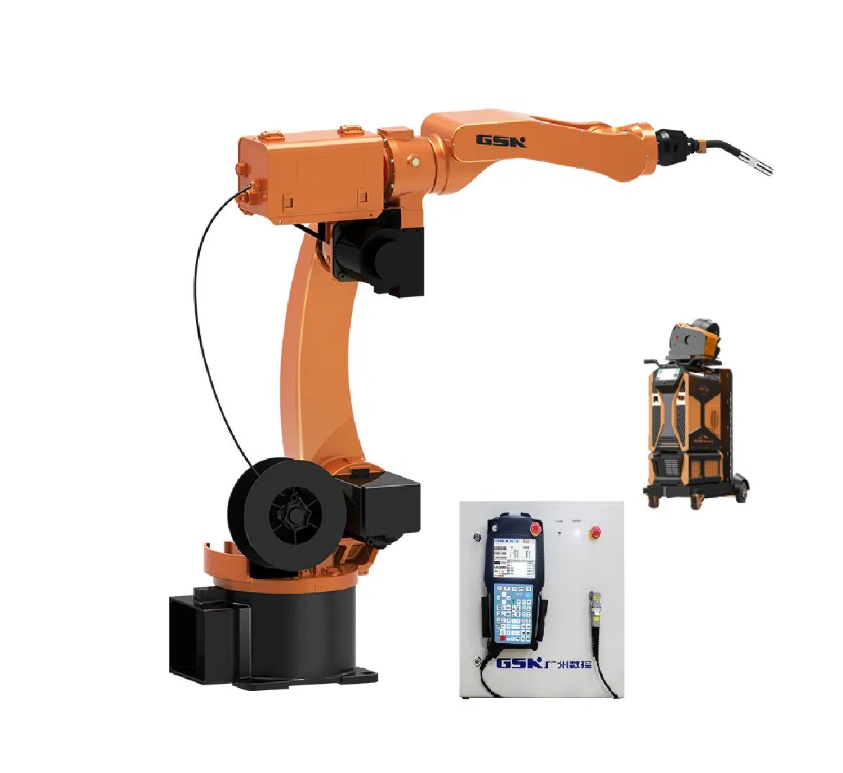 Advanced 7 Axis Fully Automatic MIG Welding Robot Arm