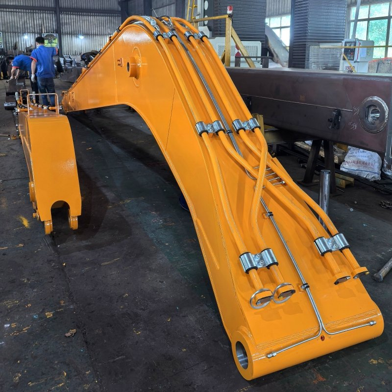 Hyundai R210/R215/R220/R260 16m/18m Excavator Long Reach Arm with 0.5cbm Bucket
