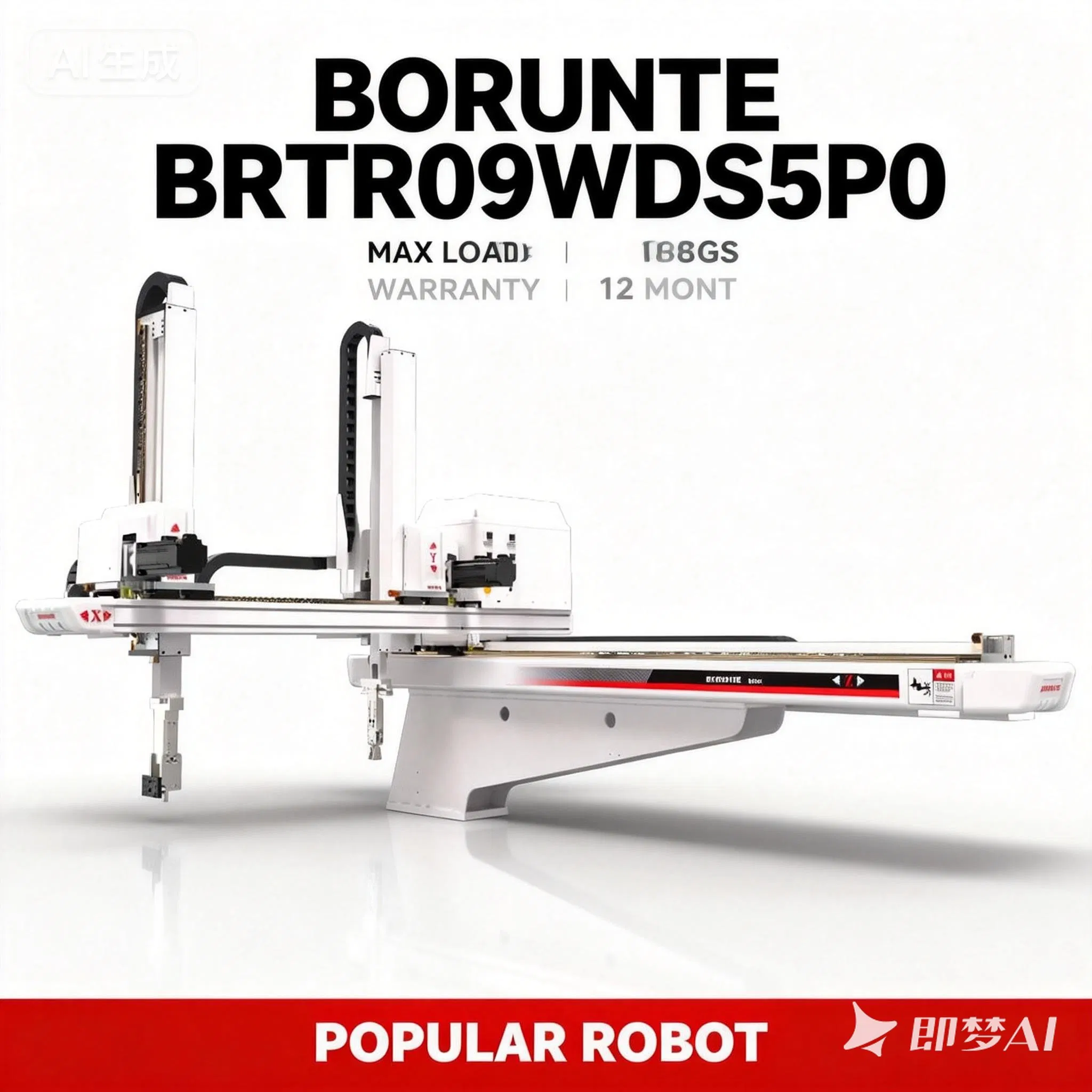 Heavy Duty 5-Axis Servo Robotic Arm - High Payload Capacity for Material Handling