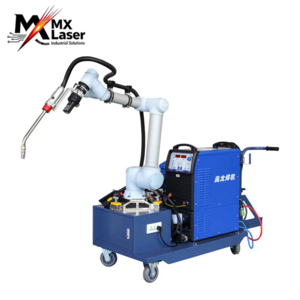 Adaptive Welding Industrial Articulated Welding Cobot for Heat Exchanger Welding