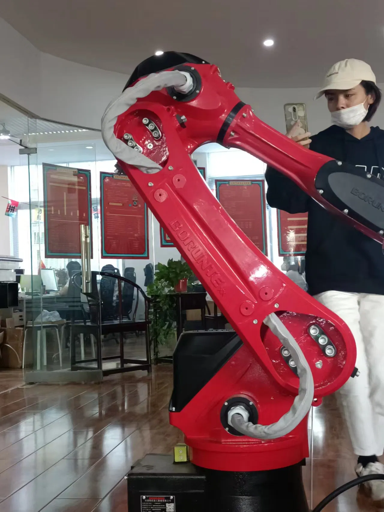 6 Axis Welding Robot Arm Economical Six-Axis Industrial Robot Arm for Welding, Cutting, Handing, Spray