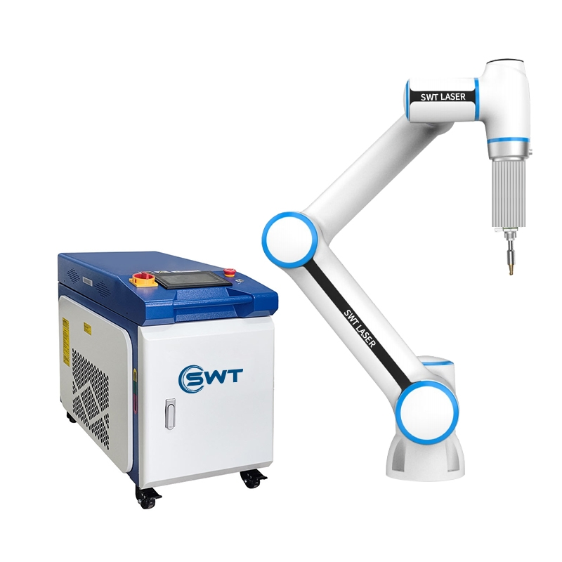 Swt Laser Cutting and Welding 6 Axis Industrial /5 Axis Robot Arm