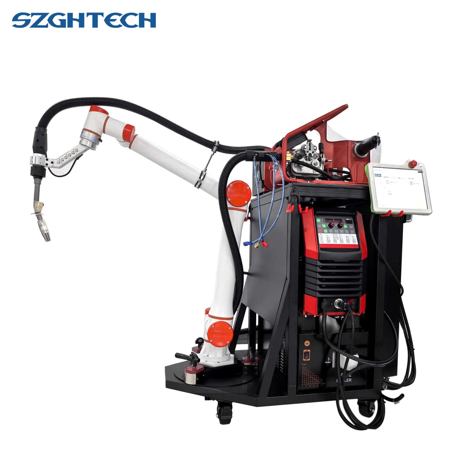 Robotic Welding Cobot with Teaching Programming for Industrial Welding