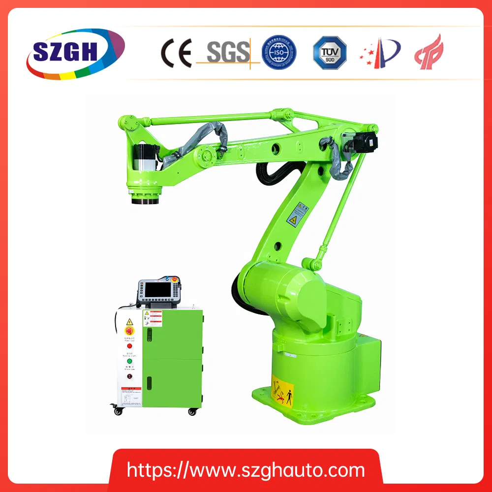 Versatile 4 Axis Robotic Arm for Efficient Heavy Payload Handling