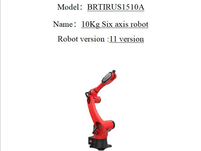High Payload Capacity 6-Axis Robotic Arm with 2500mm Reach