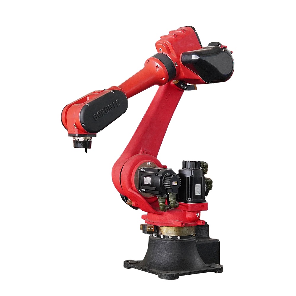 Flexible Robotic Welding Station with Rotary Table Positioner 6 Axis Industrial Welding Robot Arm