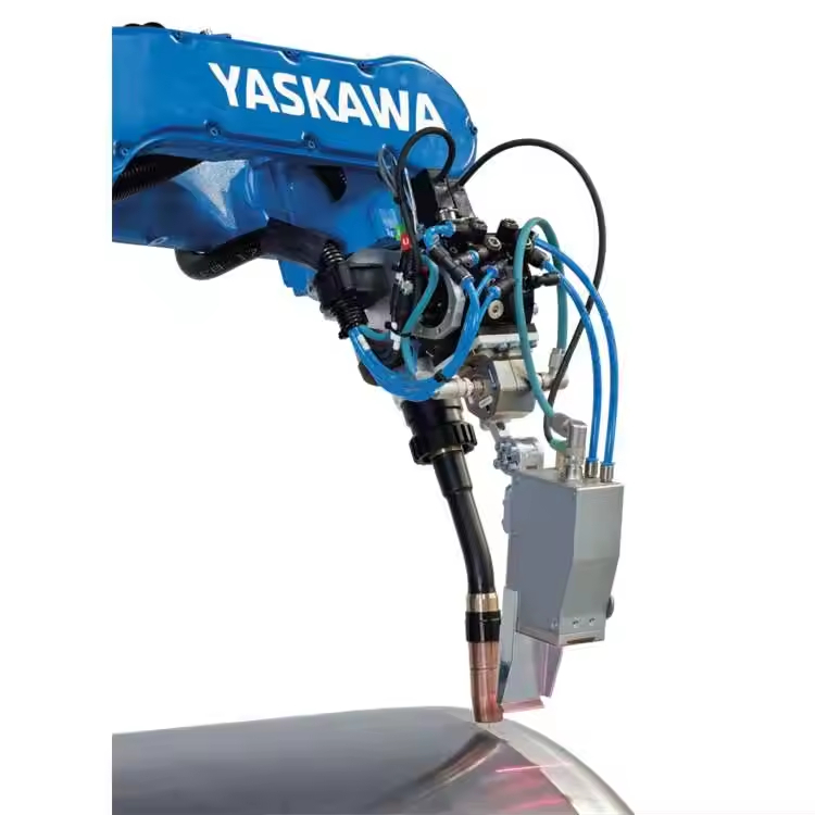 Yaskawa Welding Robotic Arm 6 Axis AR900 With HW Cleaning Station Automated Robotic Welding Solutions