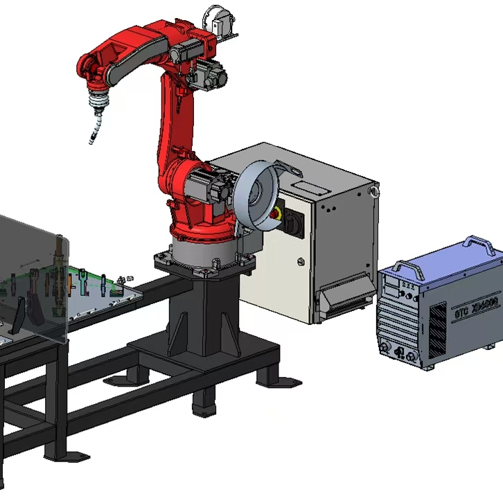 Ra 6-Axis Mag Welding Cobot / Laser-Guided Stainless Steel Welder / IP67 Industrial-Grade Corrosion Resistant Welding System