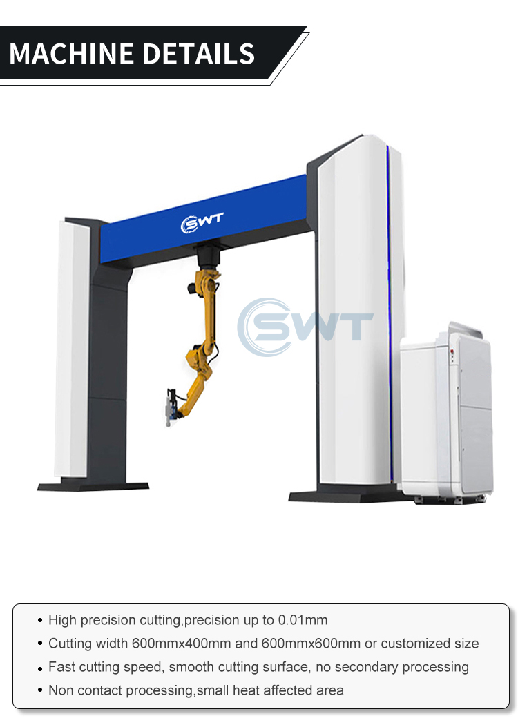 Swt Laser 6 Axis Industrial Welding Polishing/Palletizing Robot Arm