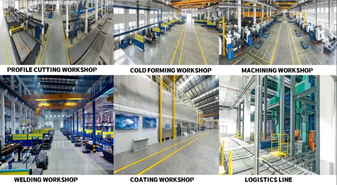 Industrial robotic welding lines