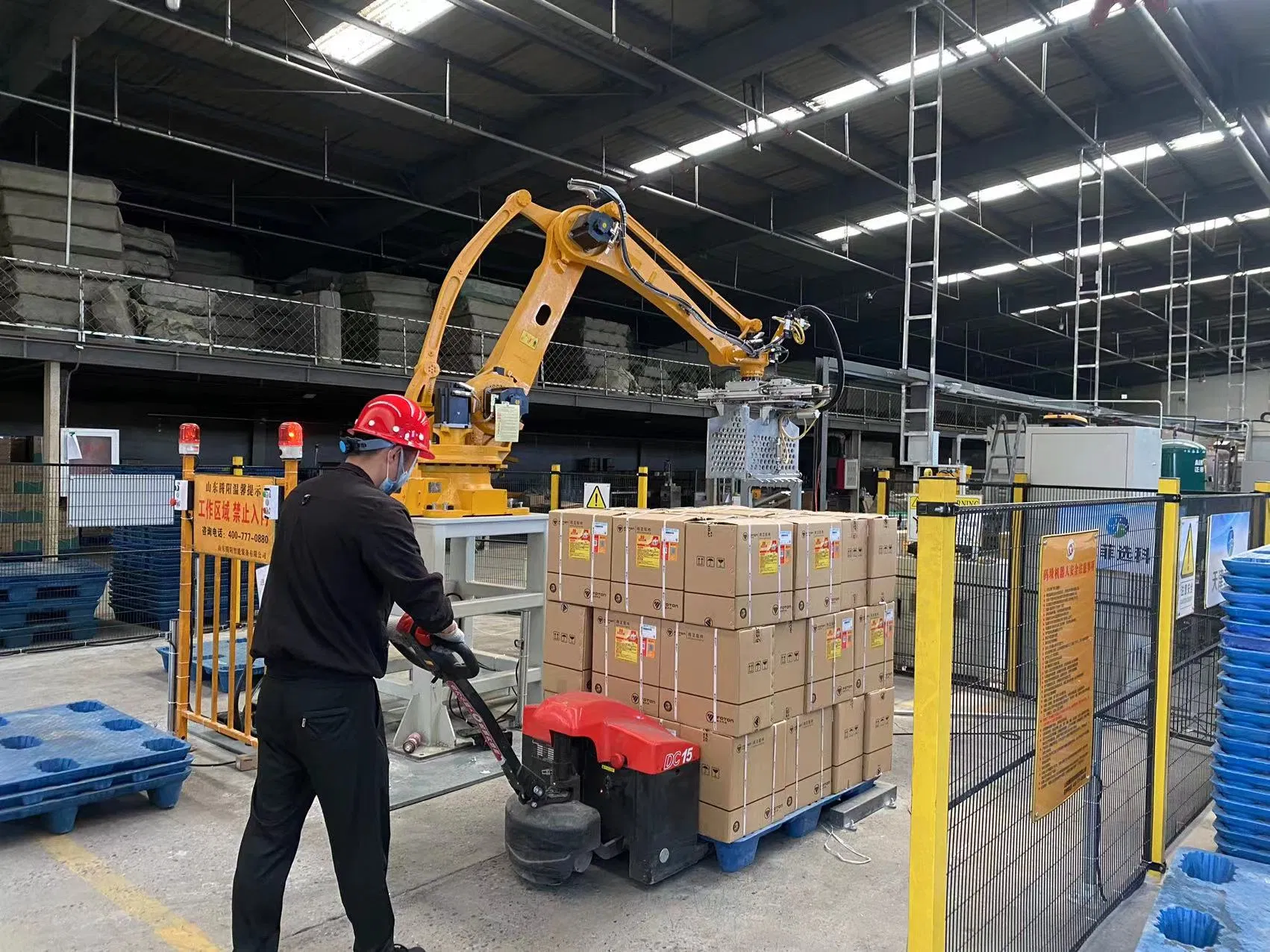 CNC Robotic Arm for Carton Box Bag Artificial Intelligence Robot Palletizer Collaborative Robots Armprice