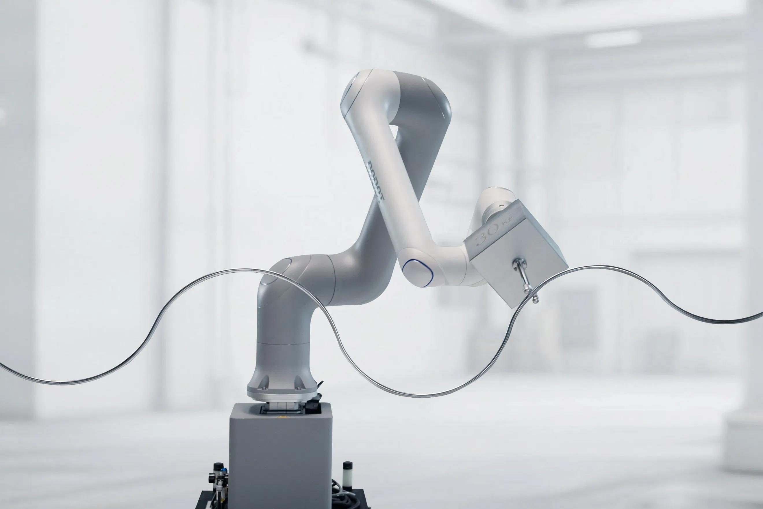 6-Axis Industrial Robot Arm with High Precision, Vision Camera &amp; Automatic Gripper for Automation