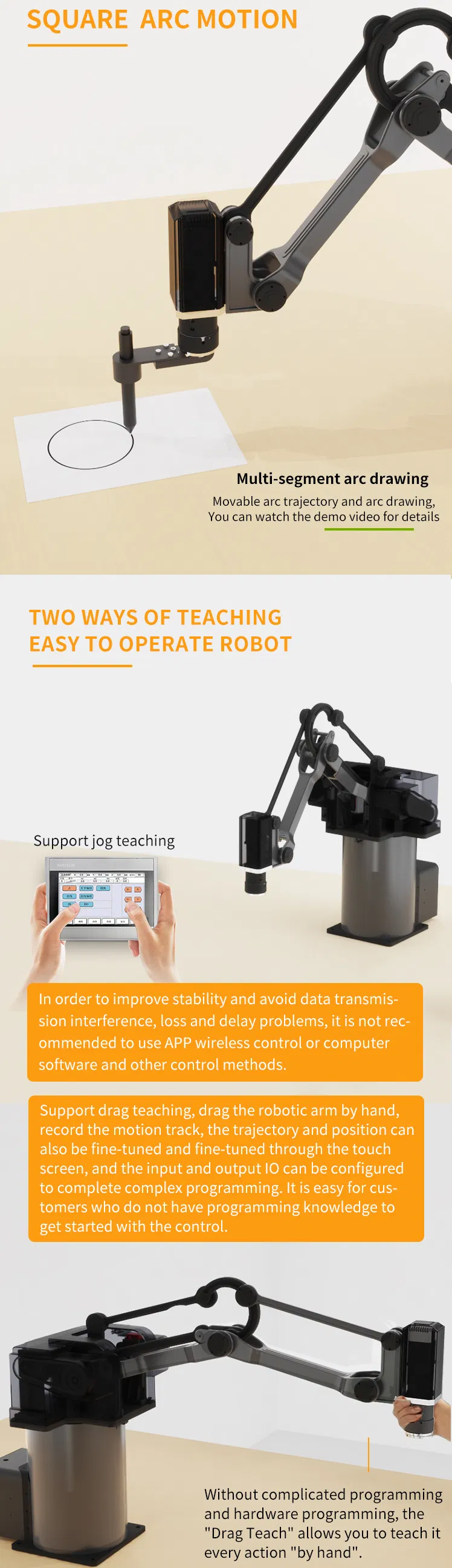 Four-Axis Robotic Arm 3