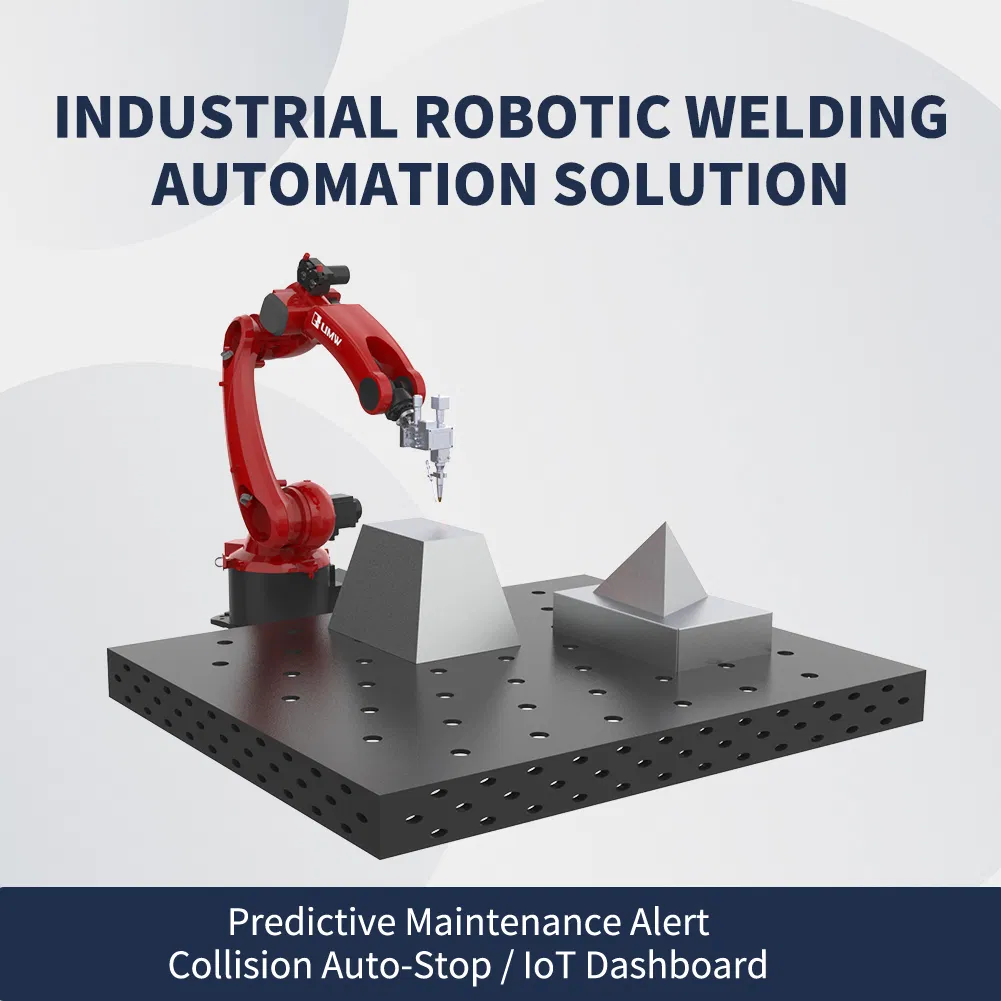 Welding Cobot on Bench 6th Axis Industrial Robotic Automation for Automobile Manufacturing