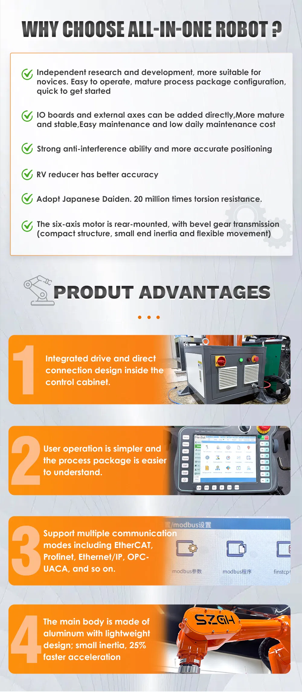 Robotic Welding Arm Specs