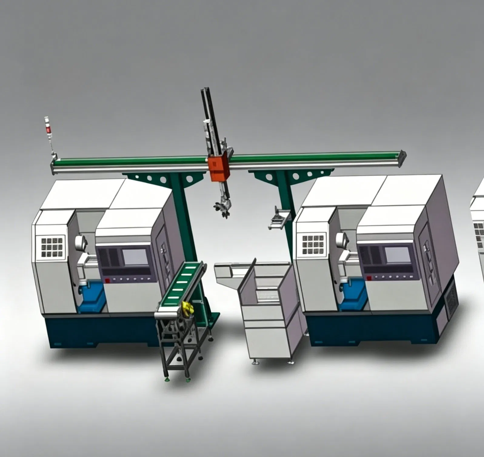 3-Axis Gantry Type Machine Loading Unloading Manipulator Servo Driven High Precision Automation