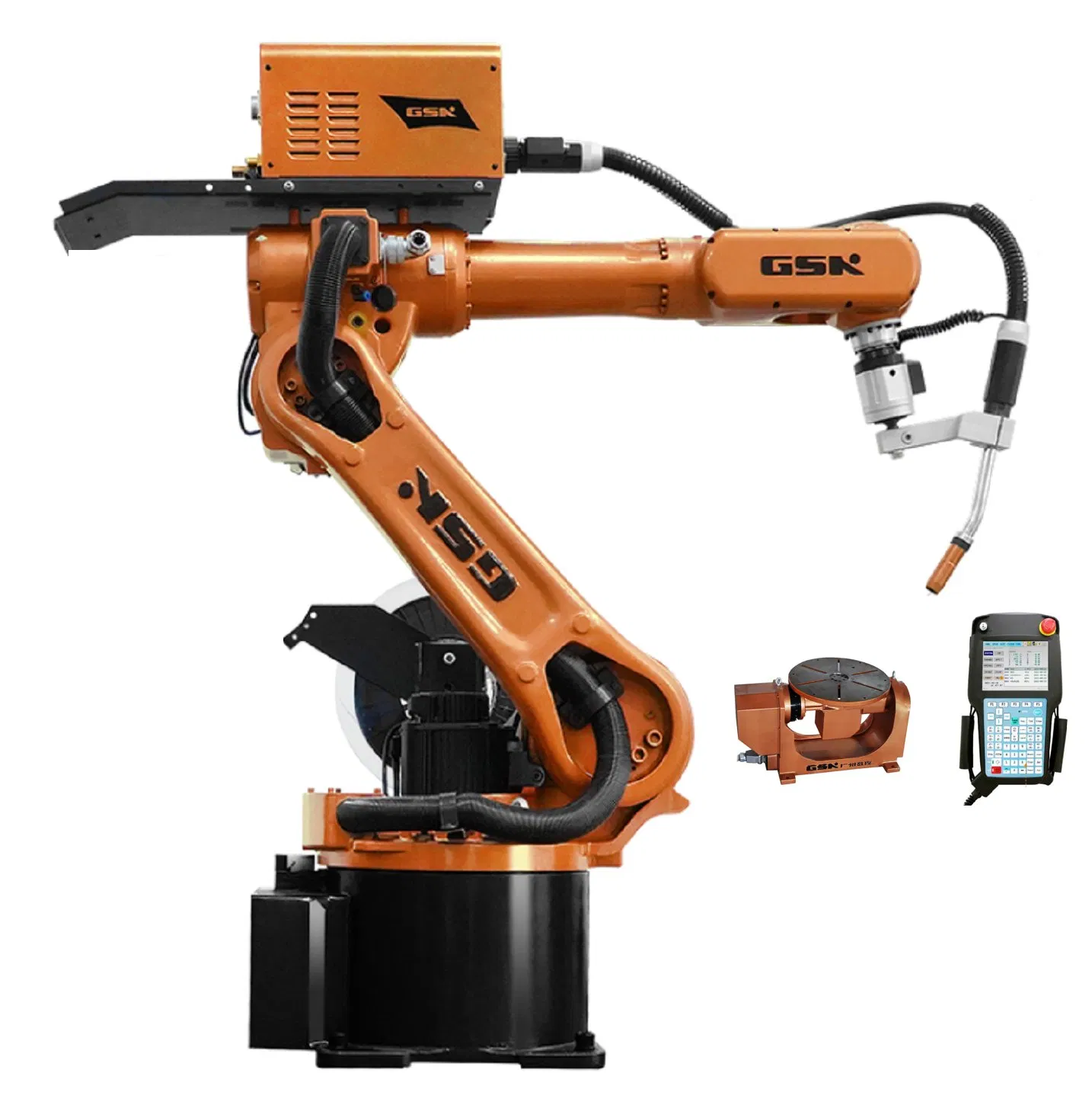 GSK 6 dof manipulator laser welding robotic arm controller 6 axis welder robot arm for Stainless steel aluminum alloy welding
