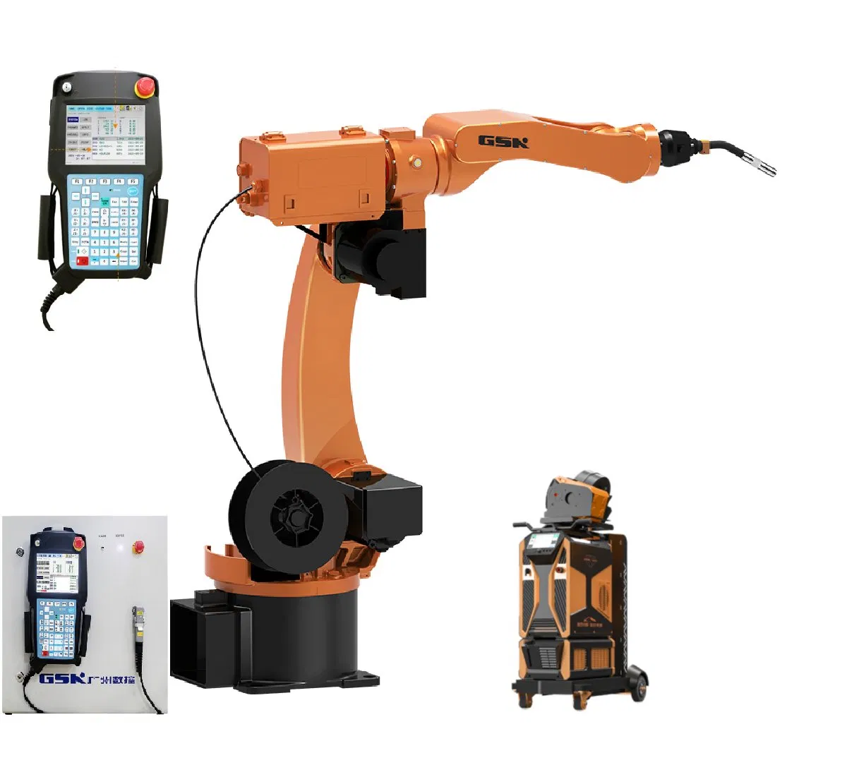 Advanced 6 Axis Gantry TIG Welding Robot Arm with AGV
