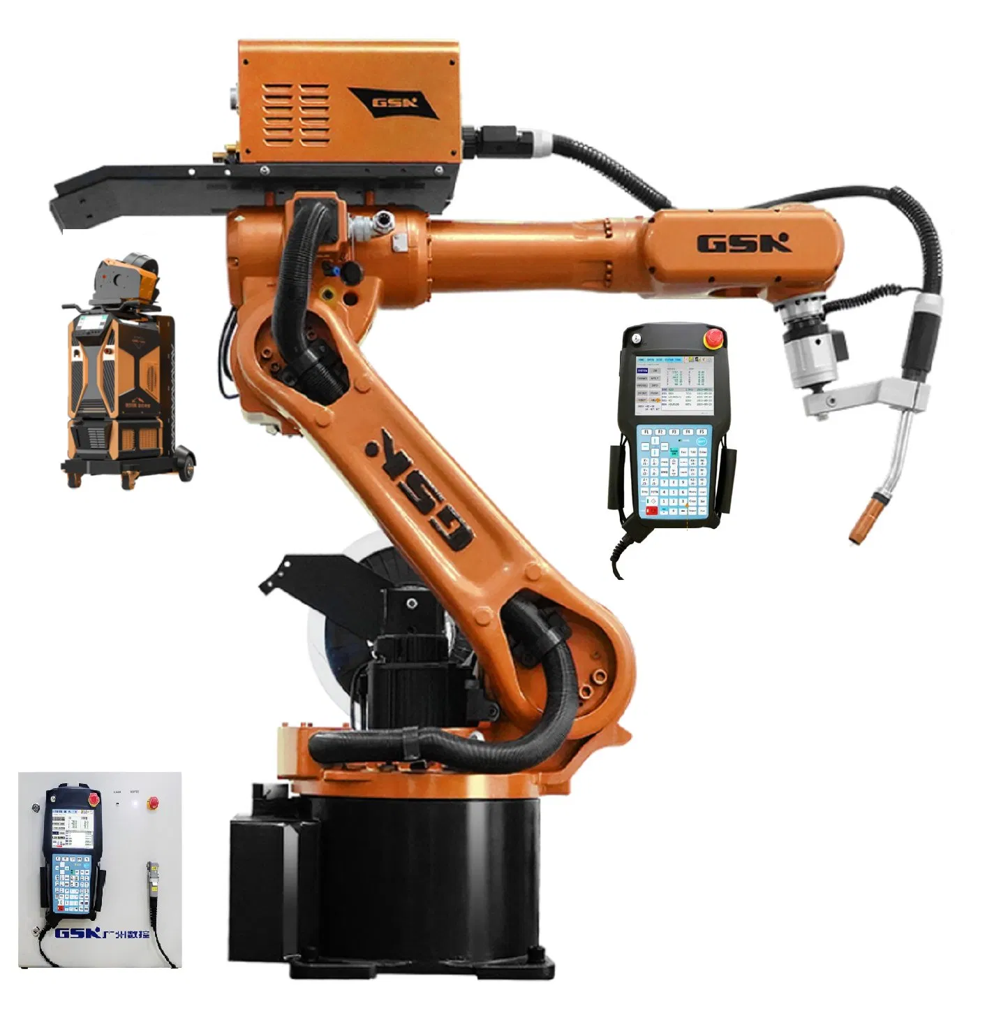 CHINA GSK 6 axis TIG/MAG Welder industrial robot arm price manipulator laser welding robot arm for weld