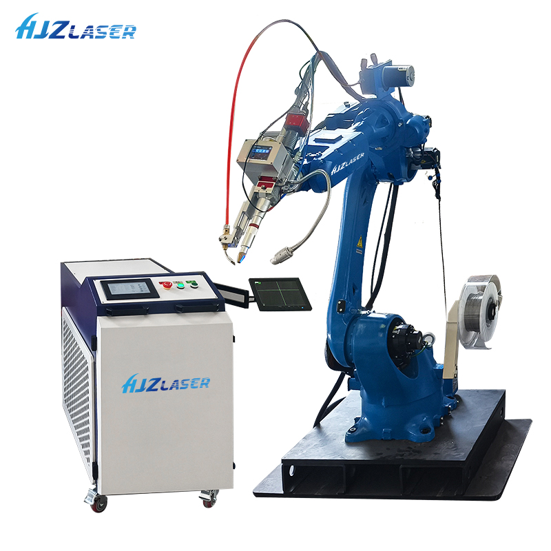 6-Axis Industrial Robot Arm for Spot and Laser Including PLC Motor High Precision Welding Robot