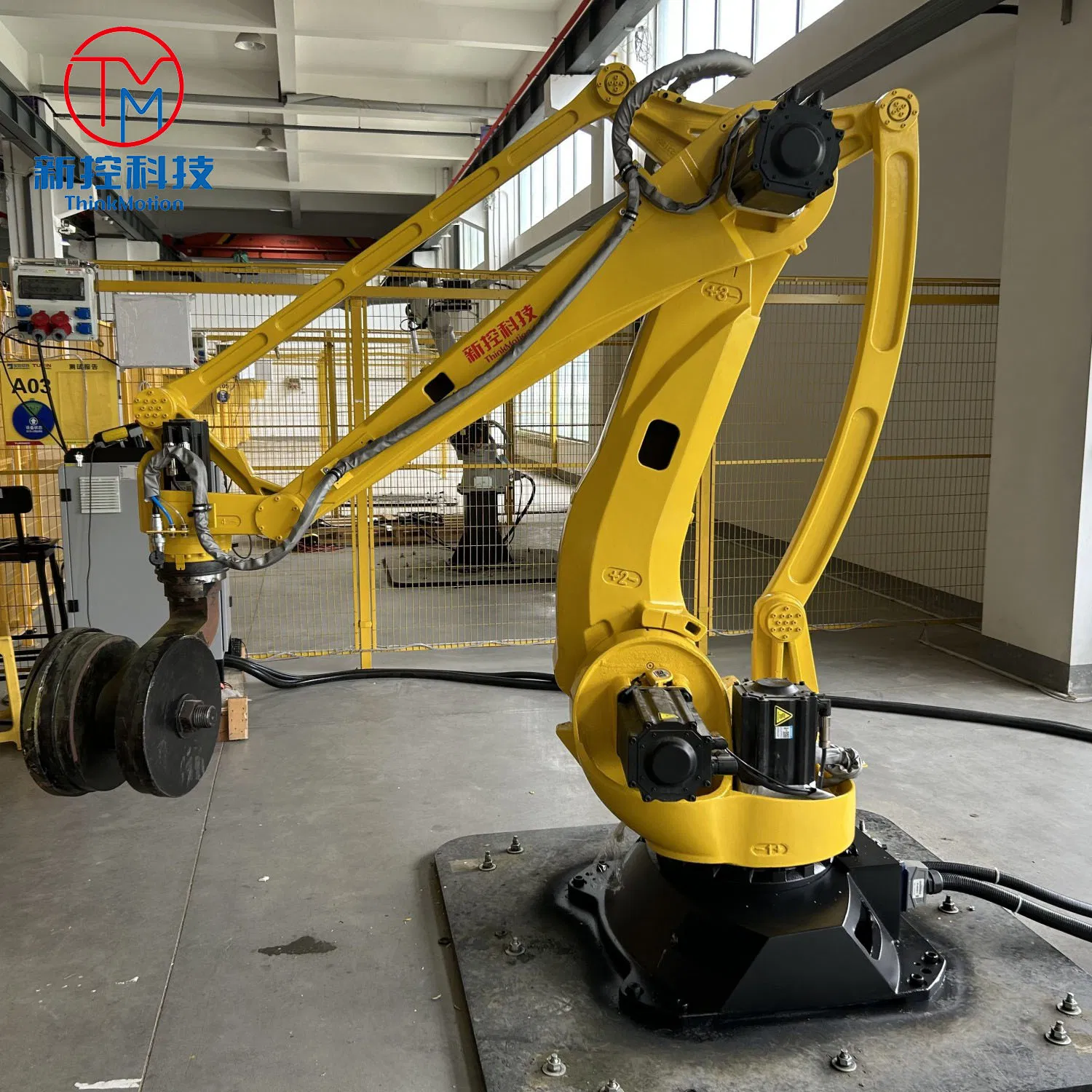 Advanced Carbon Steel Welding Robotic Arm with a Load-Bearing Capacity of 180kg