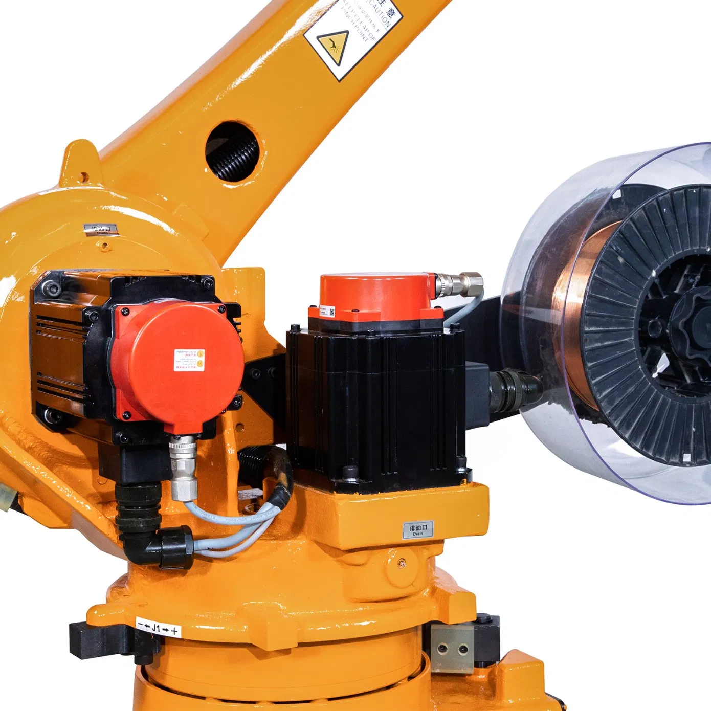 China Manufacture Powerful Servo Motor CNC 6-Axis MIG Welding Robot Arm Industrial Robot Arm Medium Frequency Induction Heating with CE