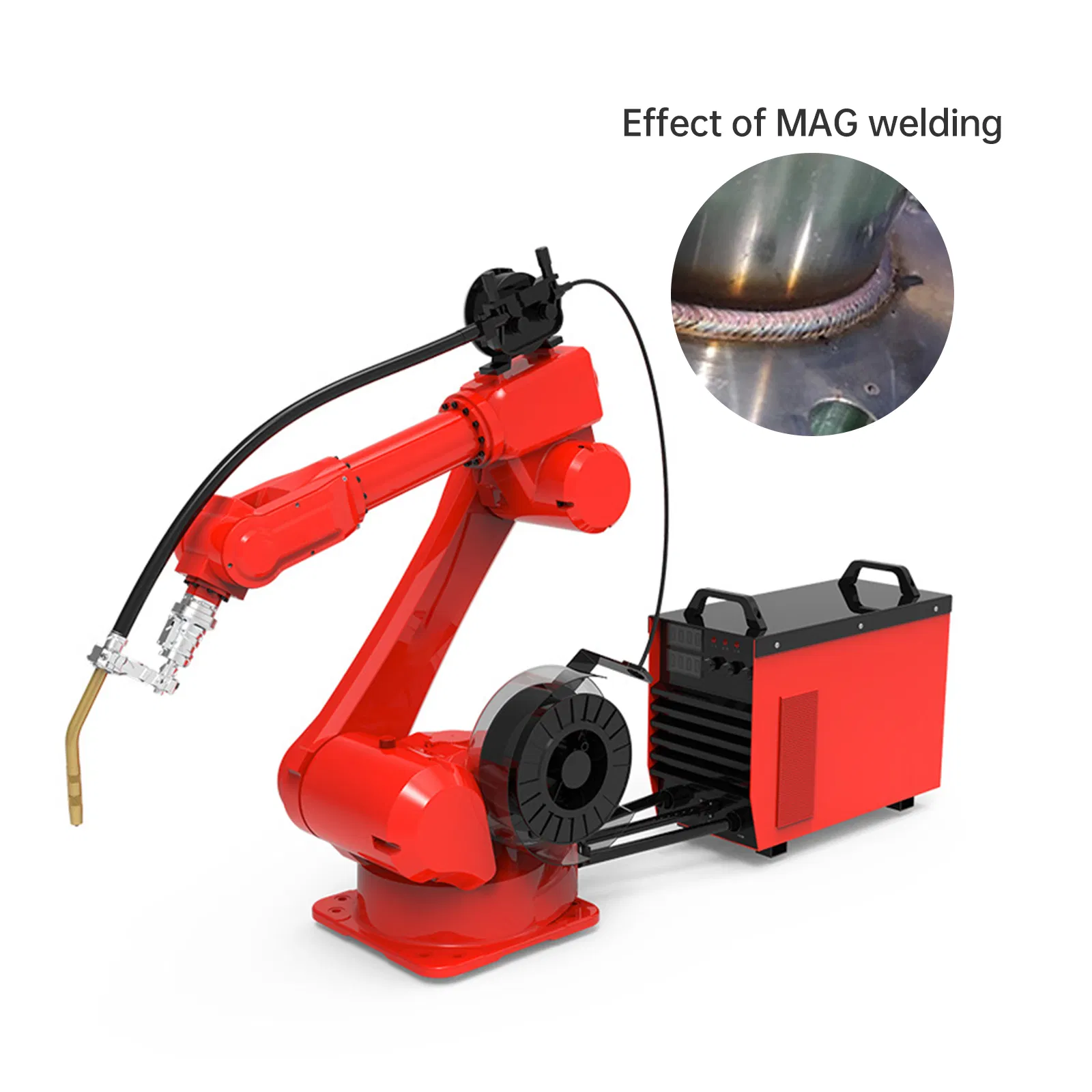 6 Axes Automatic Welding Robot Arm for TIG MIG Welder Welding Machine Manipulator Robotic Arm Industrial Welding Robot Arm Kit