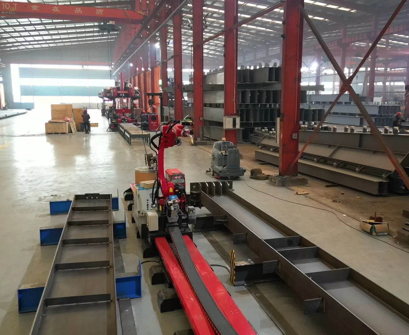 Zmde High-Performance Welding Robot Arm for Structural Steel Manufacturing
