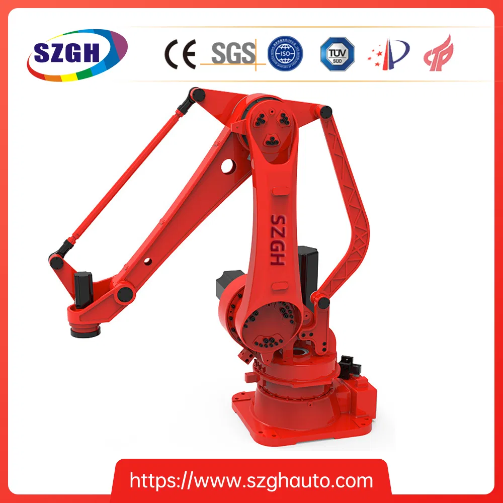 Versatile 4 Axis Robotic Arm for Efficient Heavy Payload Handling