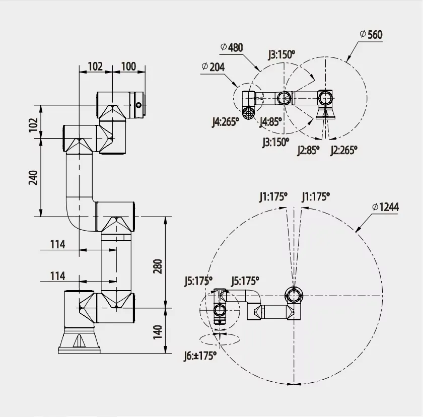 6 Axis Robot