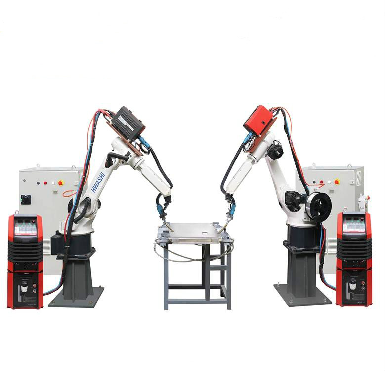 Welding Robot With Laser Tracking System