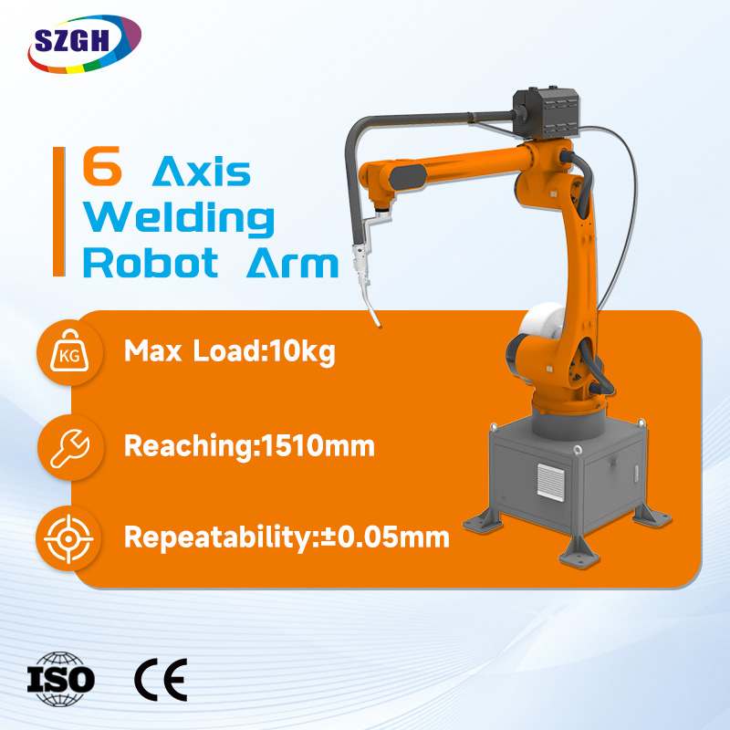 China Factory metal rust-proof Electric automatic robotic arm with CE