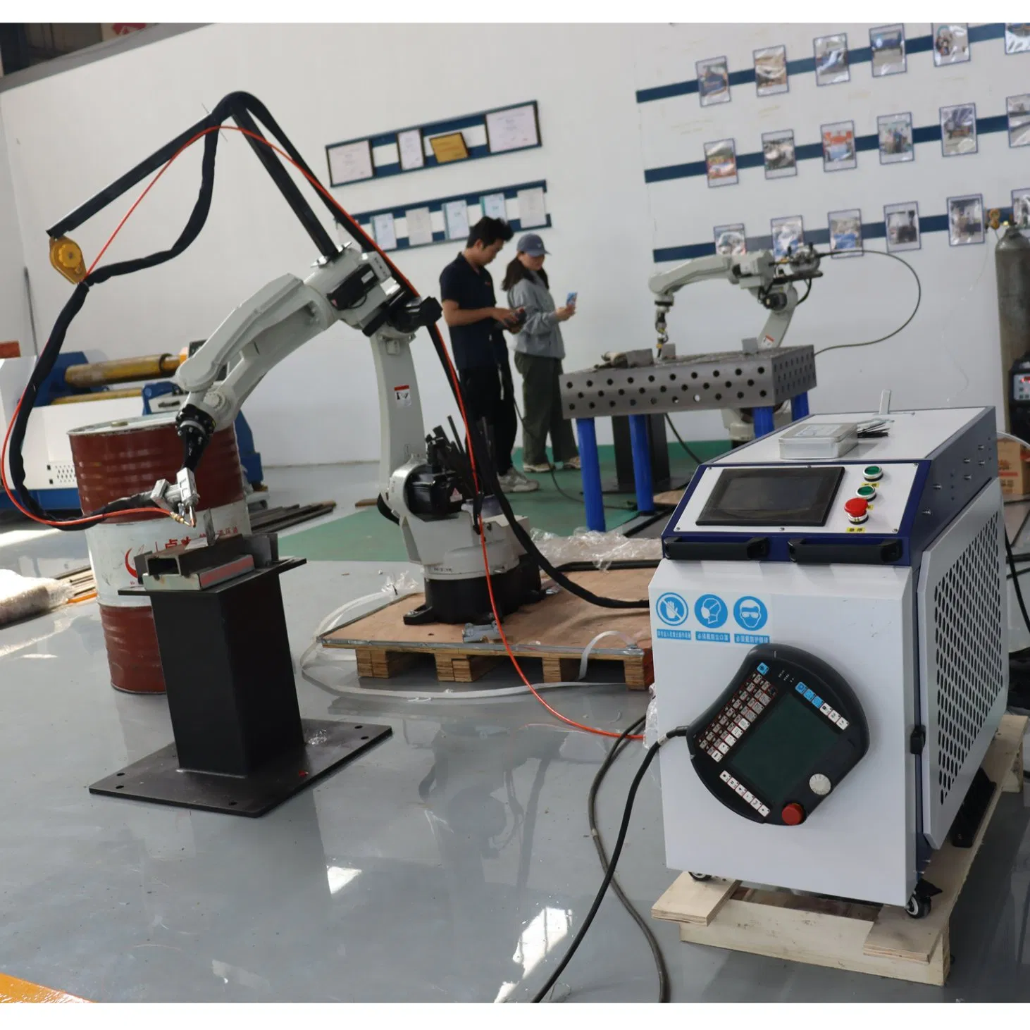 Robot Arm with Intelligent Welding System 6-Axis Articulated Industrial Robotic Welding Automation Solution for MIG TIG Laser Welding