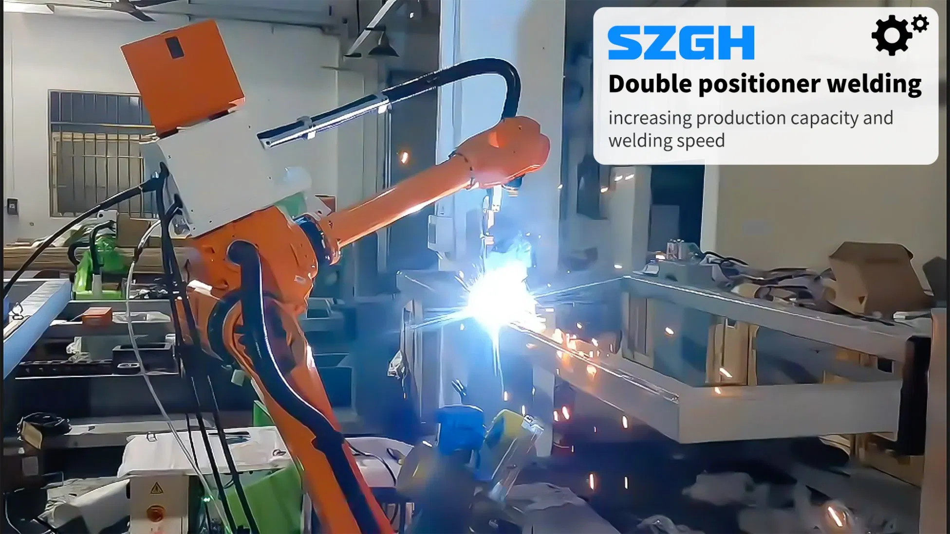 China SZGH 6axis Automatic CNC controlled Welder CO2 MIG MAG Arc Welding Robot 6 Axes Welding Manipulator Robot Arm