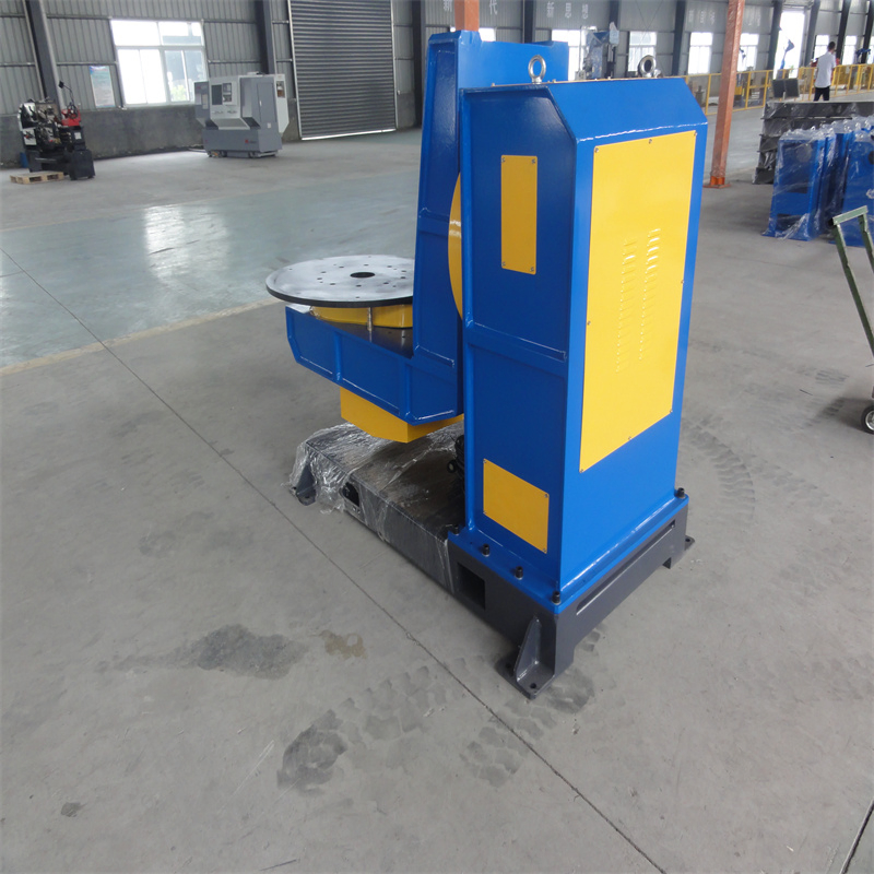 2-Axis L-Type Servo Positioner Controlled by Robot for Batch Welding of Metal Parts