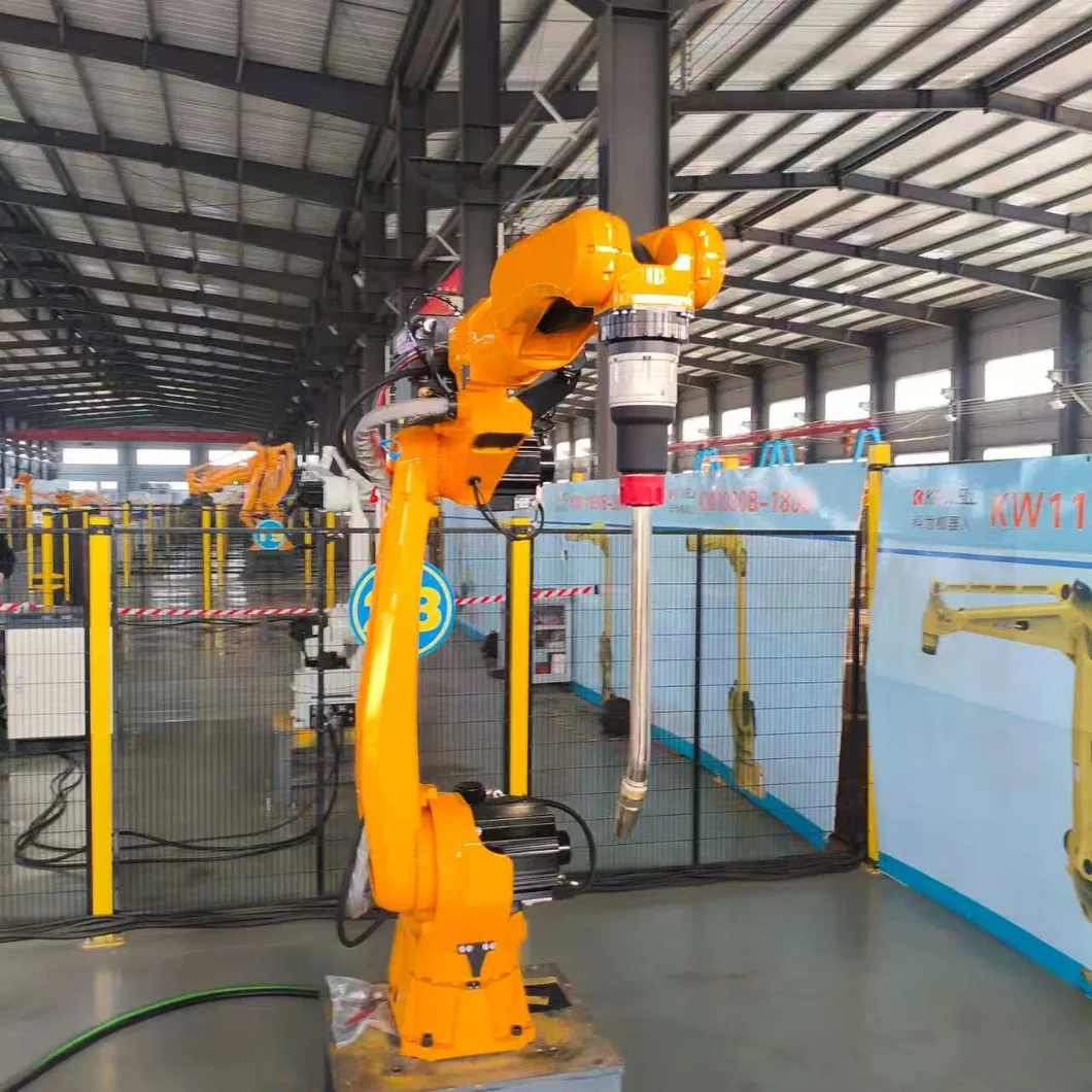 Industrial Laser Welding Robot Arm Detail