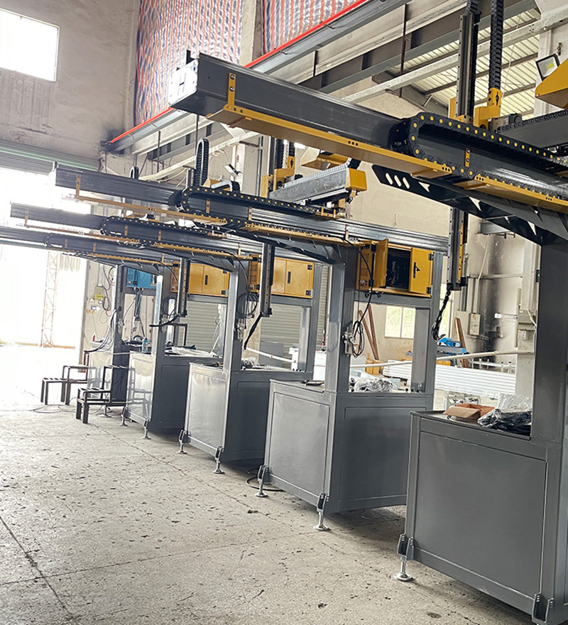 Servo Controlled Gantry Robot for CNC Lathe Automatic Loading and Unloading Operations