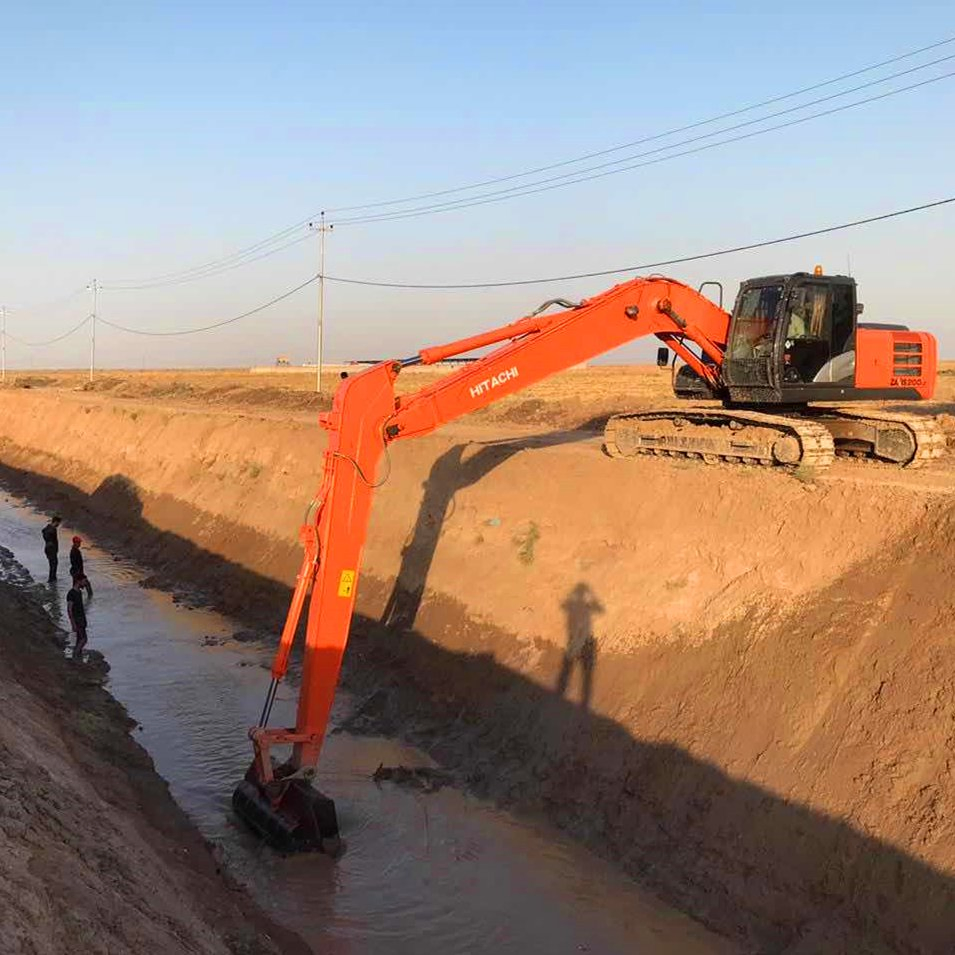 15.5m Length Long Reach Boom and Arm for Hitachi Zx200 Zx210 Zx220 Zx225 Excavator