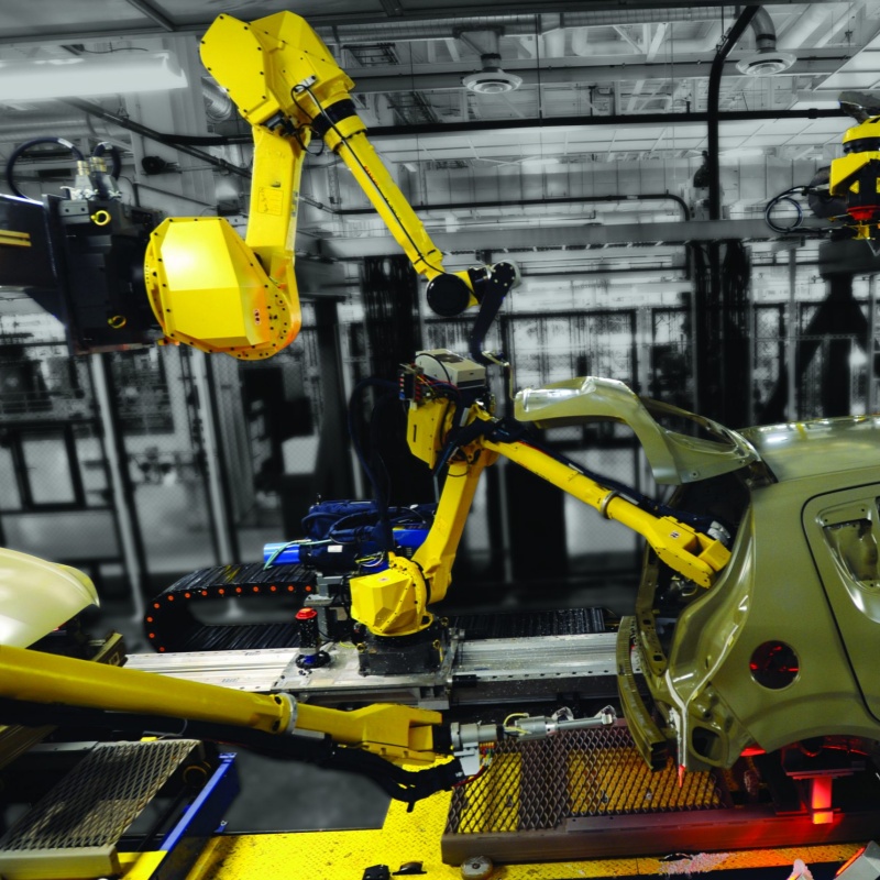 Intelligent Manufacturing Industrial Automation Welding Robot Arm Fanuc M-710iD/50M 6 Axis CNC Workstation Control System
