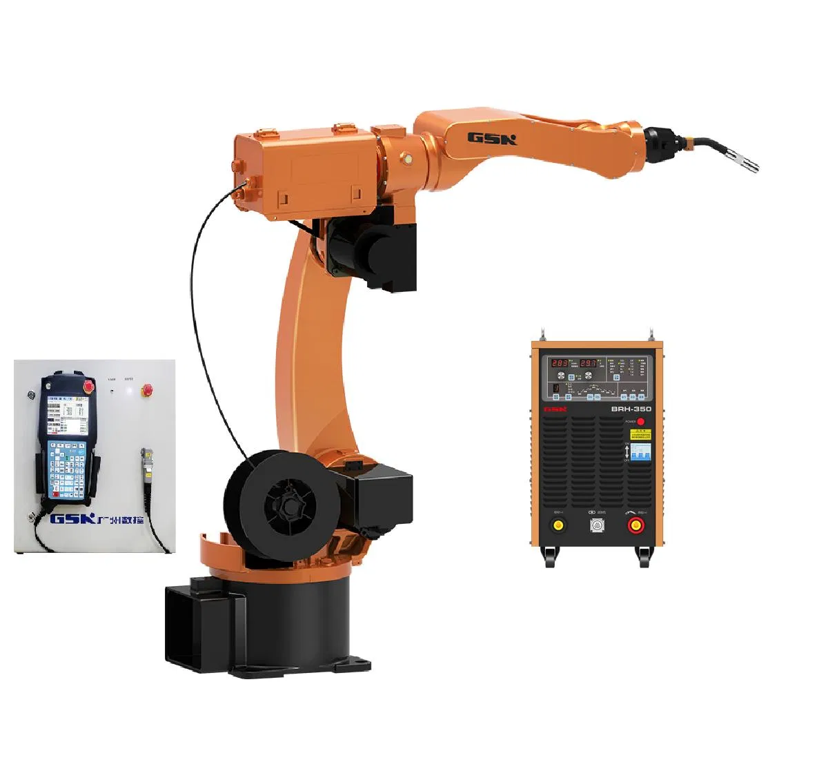 6/7 axis Fully automatic Laser robotic arm industrial robot MAG/ CO2/TIG welding robot arm