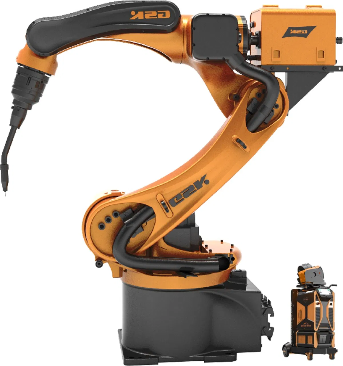 6/7 Axis Industrial Cobot MAG MIG Welding Robot /collaborative Robot Welding Arm