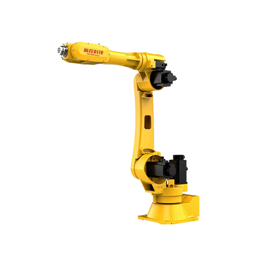 an Electric Industrial Robotic Arm for Automated Welding of Metal Parts