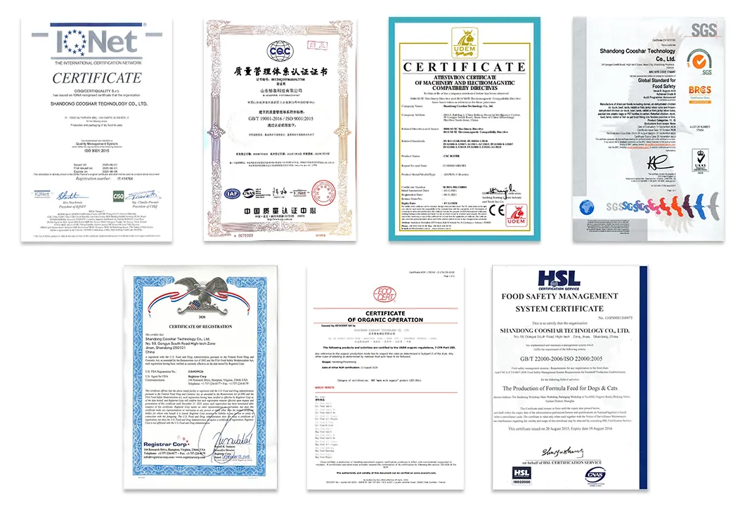 Quality Certifications