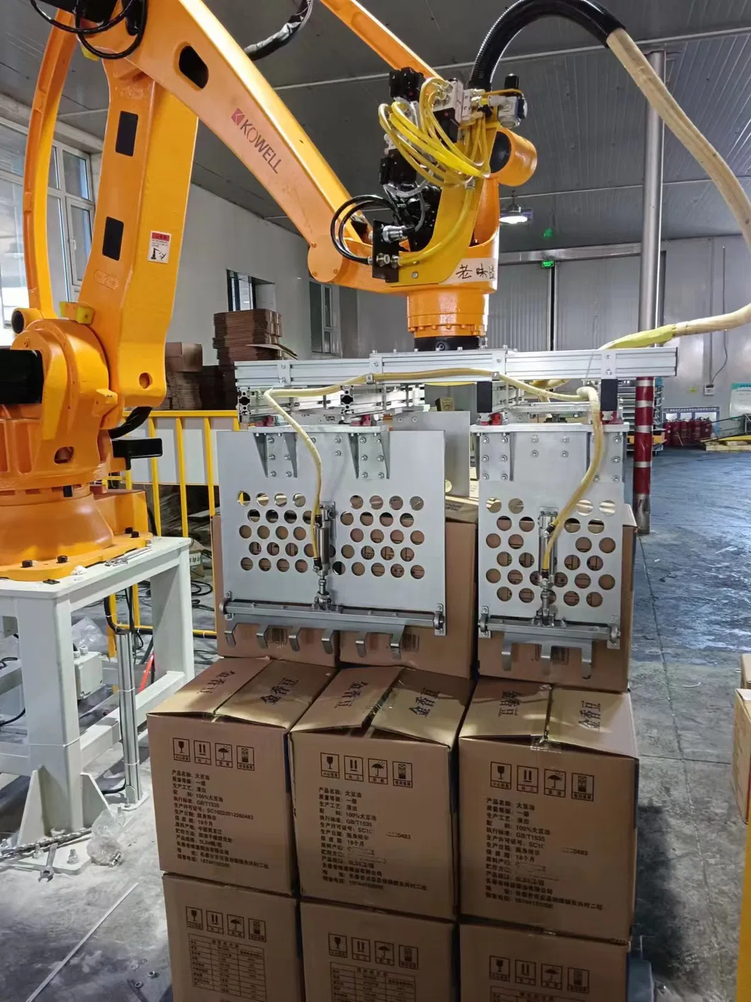 Box Stacking Robot View