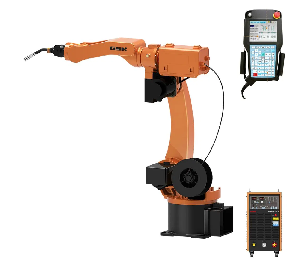 6/7 axis Fully automatic Laser robotic arm industrial robot MAG/ CO2/TIG welding robot arm