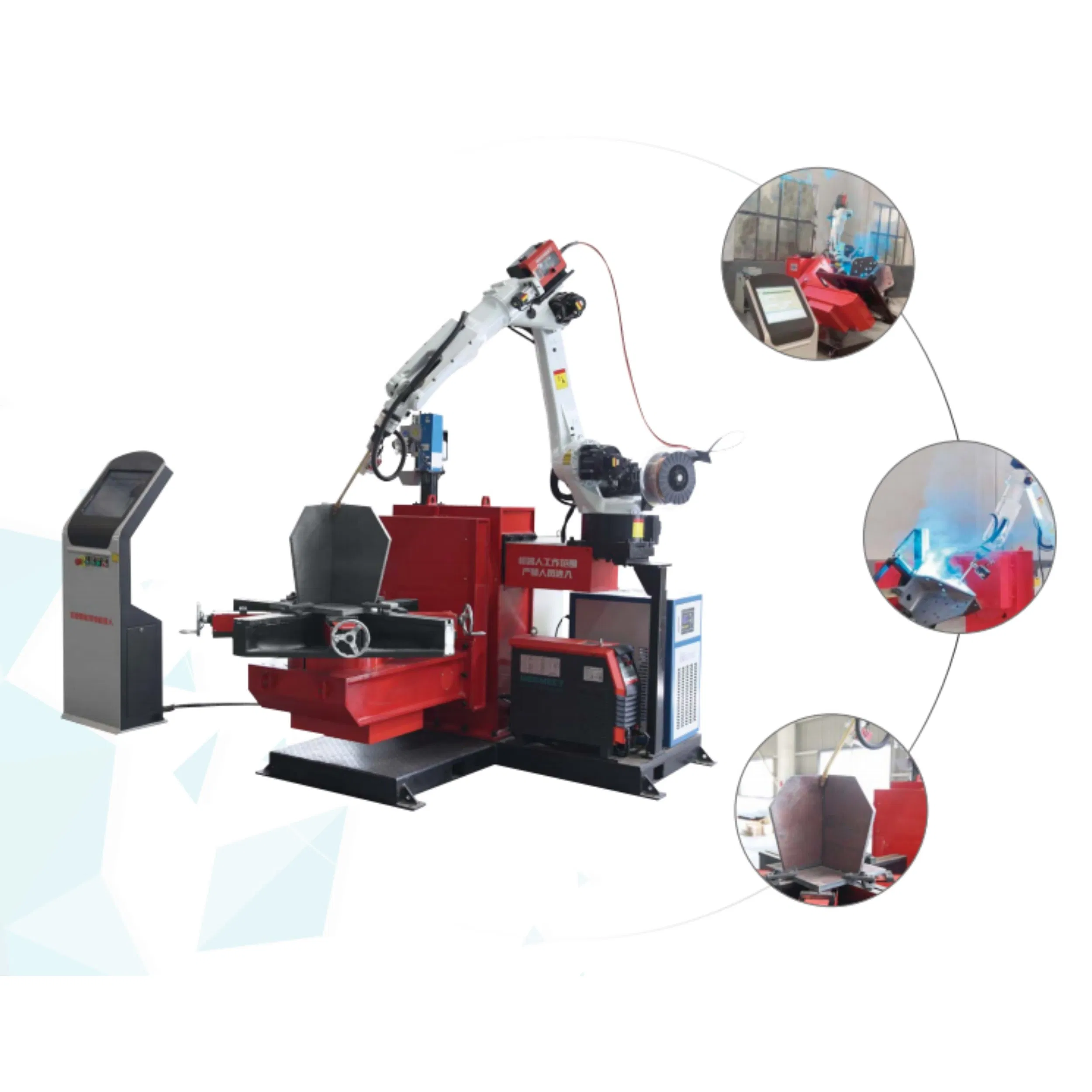 6-Axis Welding Robot Fully Automatic Programming, Manual Programming Welding Precision Parts Steel Structure 1.5/2m Arm Span Multiple Models Collaborative Robot